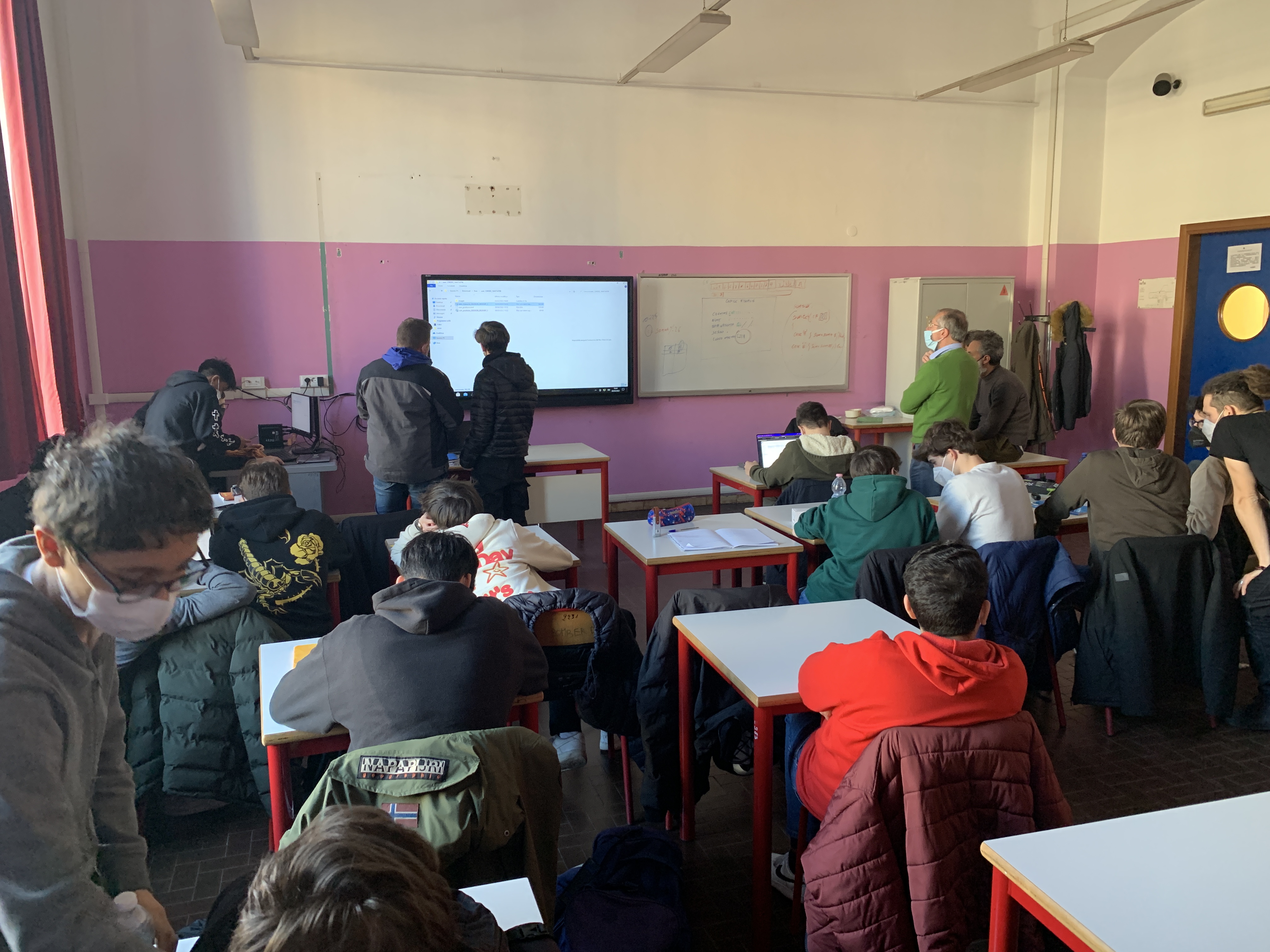 la classe che lavora