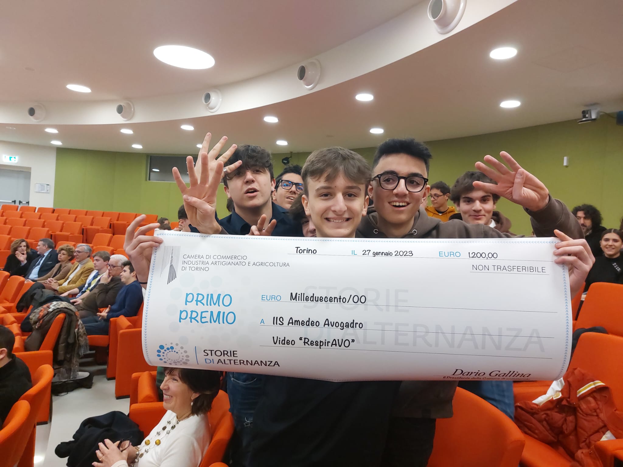 immagine 3 della premiazione